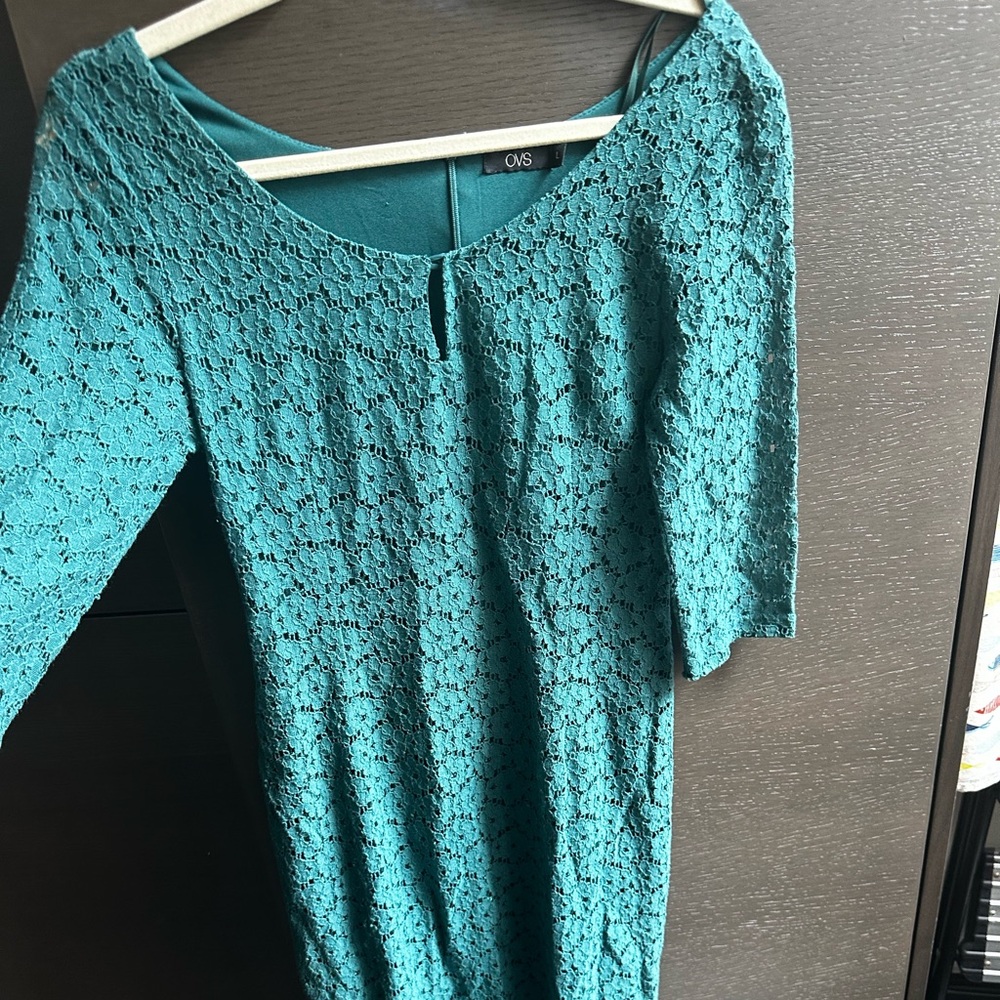 Green Lace Dress